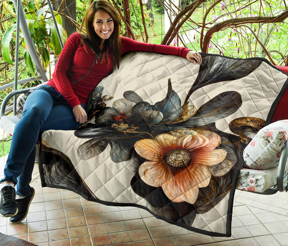 Floral Art Premium Quilt