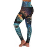 Galactic Bliss: High Waist Yoga Legging for Serene Flexibility - Crystallized Collective