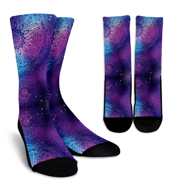 Galactic Mandala Socks - Crystallized Collective