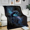 Galaxy Dolphin Premium Blanket - Crystallized Collective