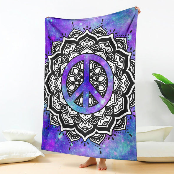 Galaxy Mandala Premium Blanket - Crystallized Collective
