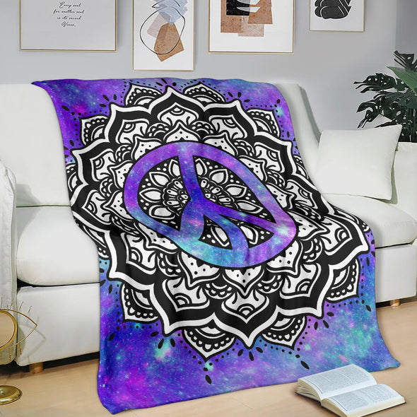 Galaxy Mandala Premium Blanket - Crystallized Collective