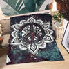 Galaxy Peace Mandala Blanket - Crystallized Collective