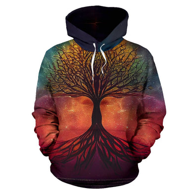 Galaxy Tree of Life Hoodie - Crystallized Collective