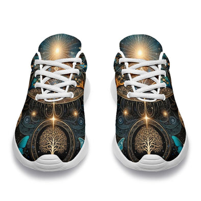 Galaxy Tree of Life Mandala Sport Sneakers - Crystallized Collective