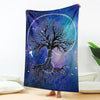 Galaxy Tree of Life Premium Blanket - Crystallized Collective