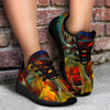 Glowing Abstract Art Sport Sneaker - Crystallized Collective