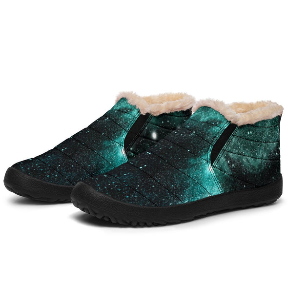 Glowing Galaxy Winter Sneakers - Crystallized Collective