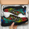 Glowing Psychedelic Art Sneakers - Crystallized Collective
