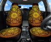 Gold Elephant Mandala Car Seat Cover - Crystallized Collective