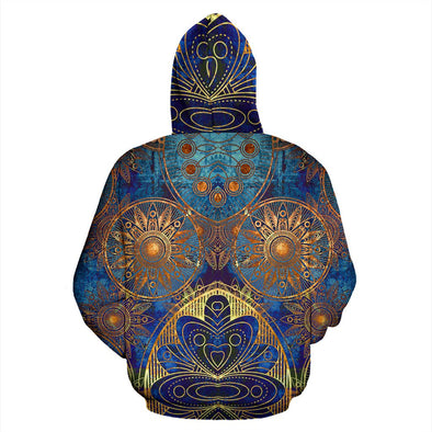 Gold Ornament Hoodie - Crystallized Collective
