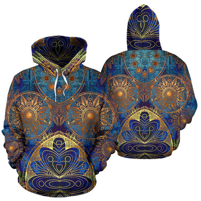 Gold Ornament Hoodie - Crystallized Collective