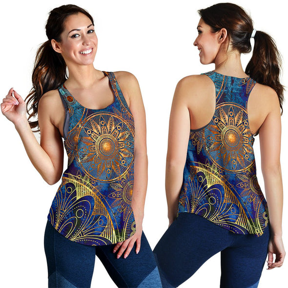 Gold Ornament Tank Top - Crystallized Collective