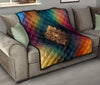 Gold Rainbow Alhambra Premium Quilt - Crystallized Collective