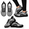 Grey Feather Sneakers - Crystallized Collective