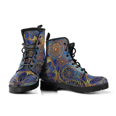 Hand Crafted Gold Boho Ornament Boots - Crystallized Collective