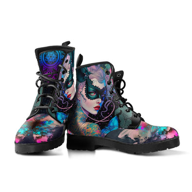 HandCrafted Artful Lady Boots - Crystallized Collective