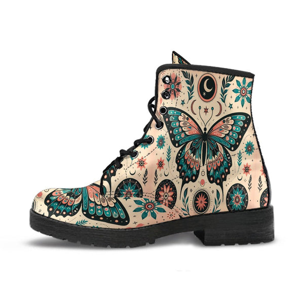 HandCrafted Beautiful Boho Butterfly Boots - Crystallized Collective
