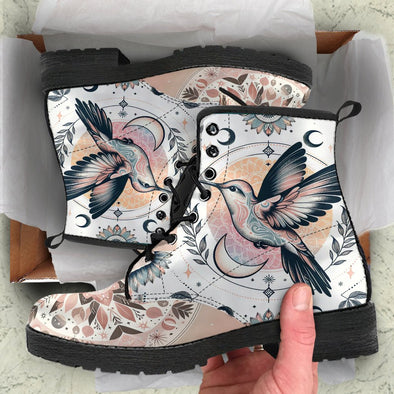 HandCrafted Boho Hummingbird Boots - Crystallized Collective