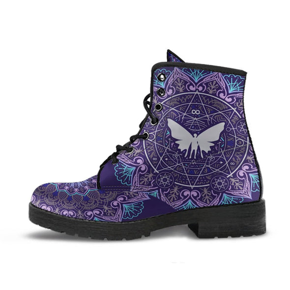 HandCrafted Butterfly Alchemy Boots - Crystallized Collective
