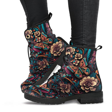 HandCrafted Butterfly Delight Boots - Crystallized Collective
