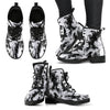 HandCrafted B.W. Art Boots - Crystallized Collective