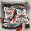 HandCrafted Colorful Dragonfly Boots - Crystallized Collective