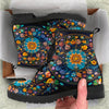 HandCrafted Colorful Floral Mandala Boots - Crystallized Collective