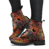 HandCrafted Colorful Yin Yang Mandala Boots - Crystallized Collective