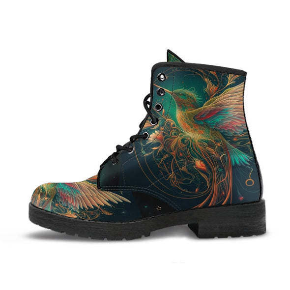 HandCrafted Devine Hummingbird Boots - Crystallized Collective