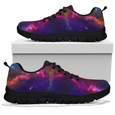 HandCrafted Dna Galaxy Tree of Life Sneakers - Crystallized Collective