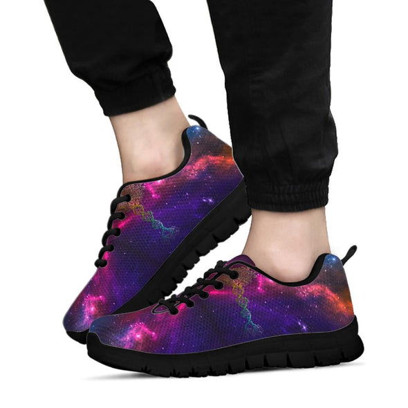 HandCrafted Dna Galaxy Tree of Life Sneakers - Crystallized Collective