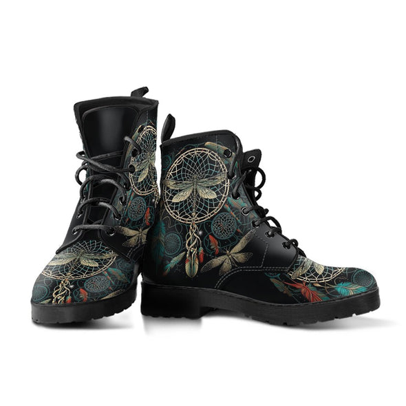 HandCrafted Dragonfly Dreamcatcher Boots - Crystallized Collective