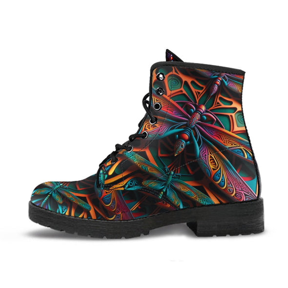 HandCrafted Dragonfly Maze Boots - Crystallized Collective