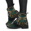HandCrafted Dreamcatcher Dragonfly Mandala Boots - Crystallized Collective