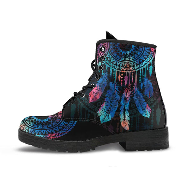 HandCrafted Dreamcatcher Mandala Boots - Crystallized Collective