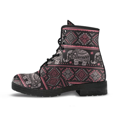 HandCrafted Elephant Mandala Boho Boots - Crystallized Collective