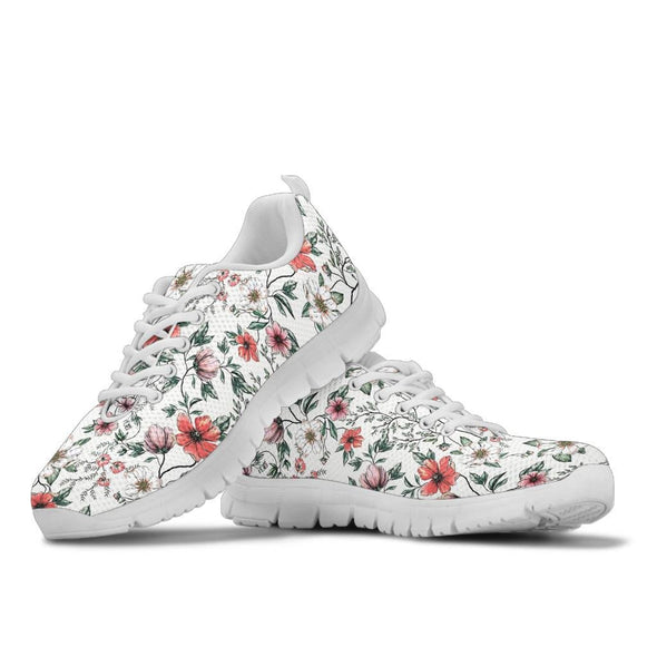 HandCrafted Floral Sneakers - Crystallized Collective