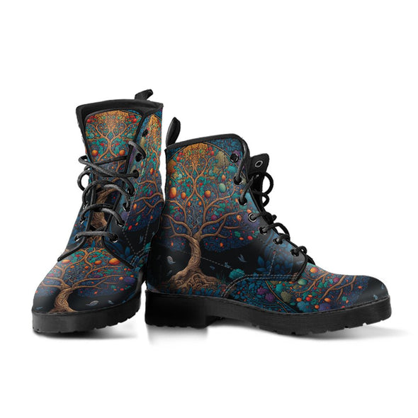 HandCrafted Fruitfull Tree of Life Boots - Crystallized Collective