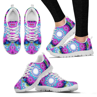 HandCrafted Glowing Chakras Sneakers - Crystallized Collective