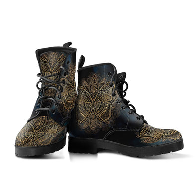 HandCrafted Gold Butterfly Boots - Crystallized Collective