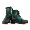 HandCrafted Green Sun and Moon Boots - Crystallized Collective