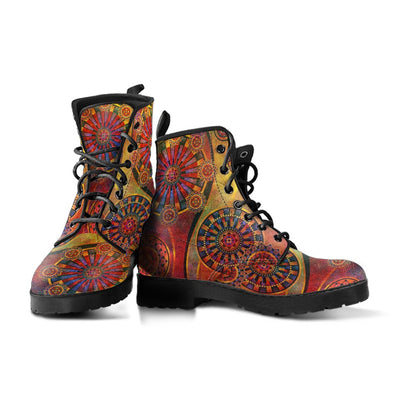 HandCrafted Hippie Mandala boots - Crystallized Collective