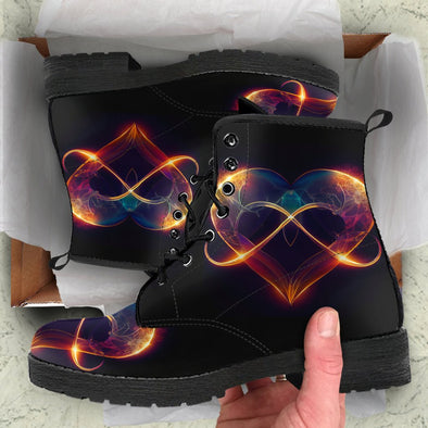 HandCrafted Infinite LOVE Boots - Crystallized Collective