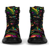 HandCrafted Jungle Butterfly Chunky Boots - Crystallized Collective
