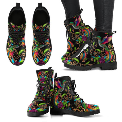 HandCrafted Jungle Hummingbird Boots - Crystallized Collective