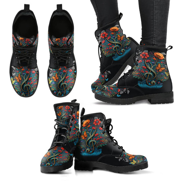 HandCrafted Melodic Garden 2 Boots - Crystallized Collective