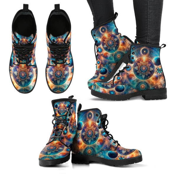 HandCrafted Miricle Mandala Boots - Crystallized Collective