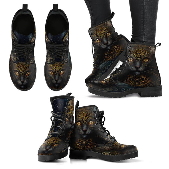 HandCrafted Ornate Cat Boots - Crystallized Collective