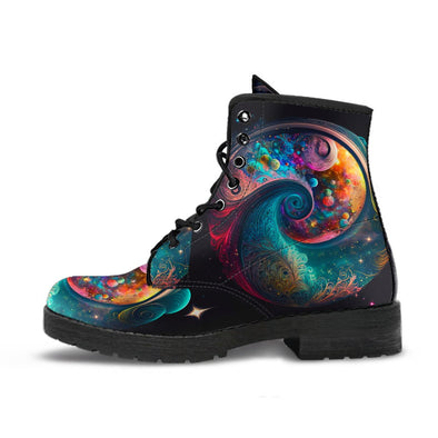 HandCrafted Ornate Galaxy Boots - Crystallized Collective